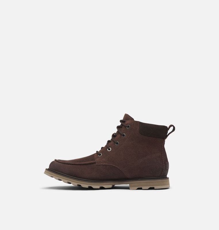 Sorel Erkek Fulton™ Moc Toe - Kısa Bot Koyu Kahverengi - 067-HXWTUG